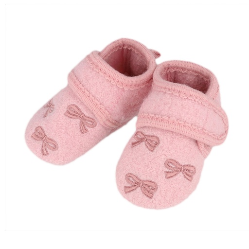 Maximo | Babyslofjes Bows Anti Slip Roze 