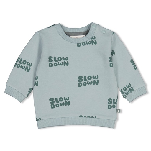 Feetje | Sweater Boys Beep Beep Mint