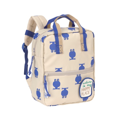 [591388] Laessig | Rugzak Mini Square Happy Trails Frog 20,5x11x27cm