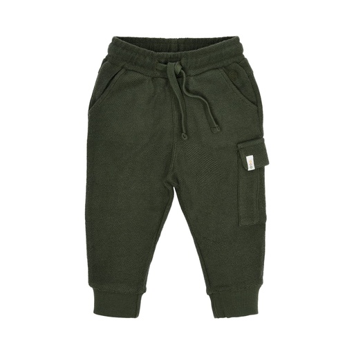 Little Dutch | Broek Boys Safari Friends Deep Olive
