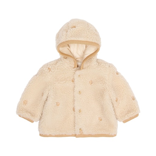 Little Dutch | Jas Boys Safari Friend Paws Sandstone