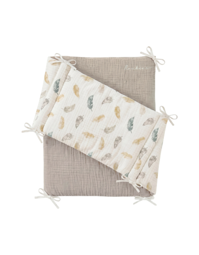 [591927] Noukies | Tochtkussen Moon Feathers 180x30x3cm