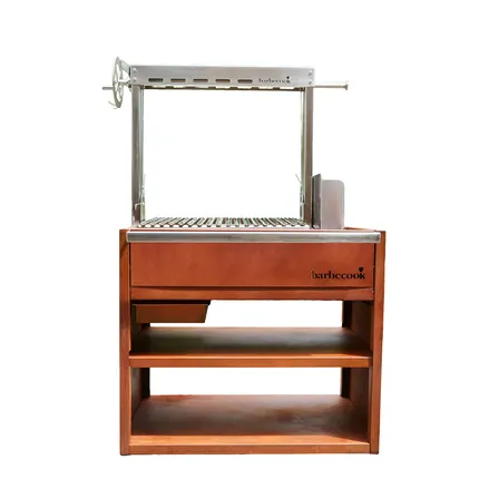 [591950] Barbecook | Barbecue Pedro Houtbarbecue Corten/RVS