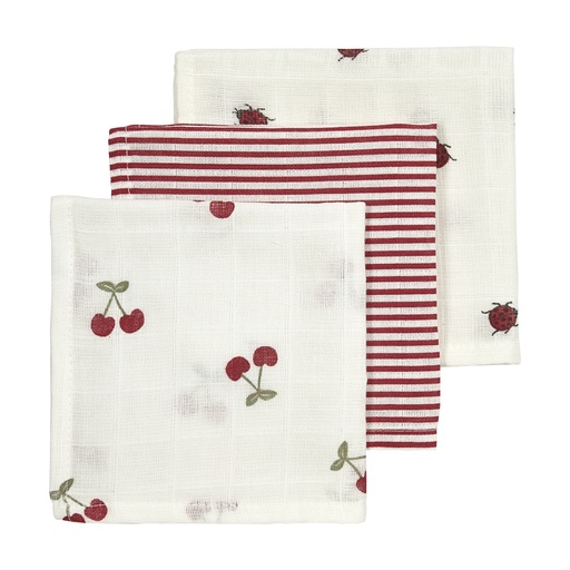 [592014] Meyco | Monddoekje Girly Garden 30x30cm 3-Pack