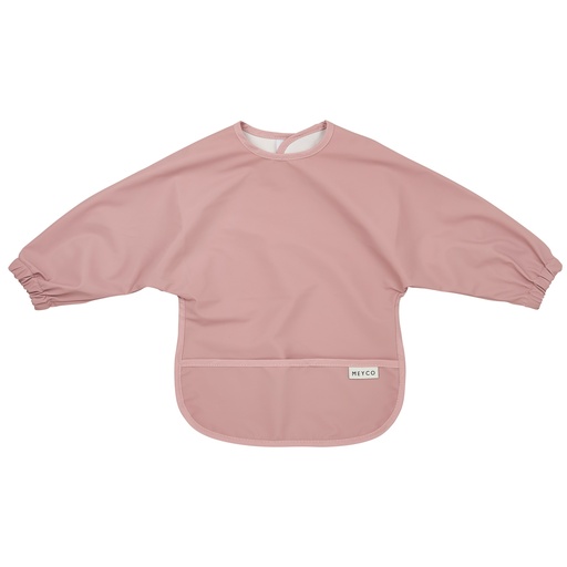 [592033] Meyco | Slabbetje Met Mouwen Purple Pink Paars/Roze