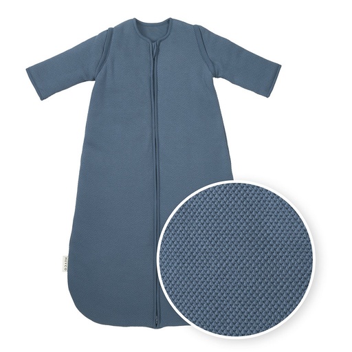 [592060] Meyco | Slaapzak Studio Classic Met Afritsbare Mouwen Indigo Blauw 60cm