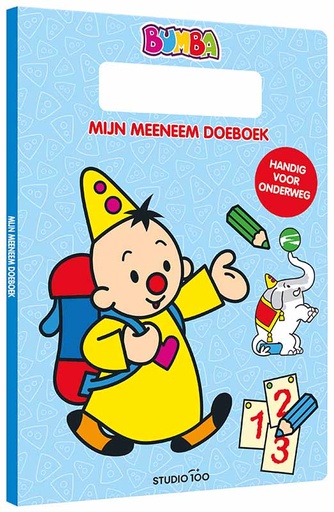 [592103] Bumba | Boek "Mijn meeneem doeboek" Doeboek met Handvat 