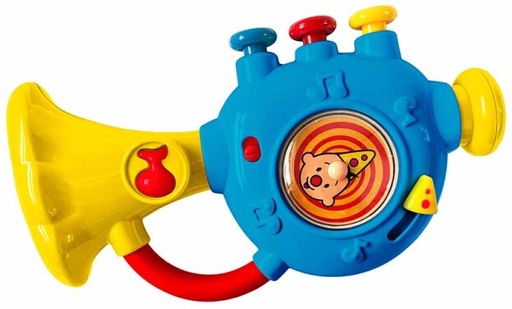 [592113] Bumba | Muziekinstrument Mijn Eerste Trompet Geel/Blauw