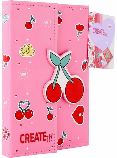 [592126] Create It! | Make-up Boekje Cherry Oogschaduwset 