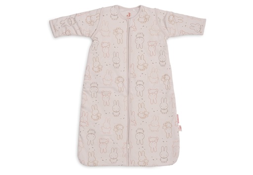 [592317] Jollein | Slaapzak Miffy Moments Silk Rose met Afritsbare Mouwen Roze 90cm 
