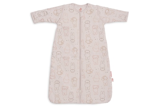 [592345] Jollein | Slaapzak Miffy Moments Silk Rose met Afritsbare Mouwen Roze 70cm