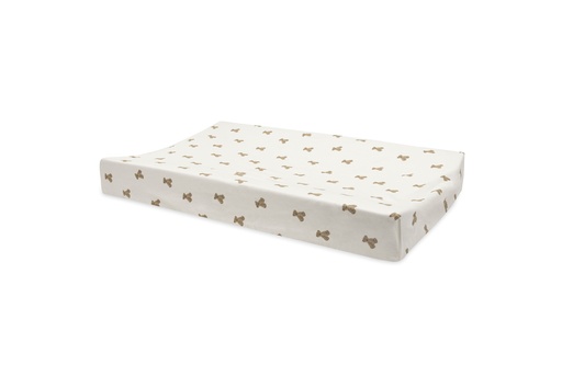 [592357] Jollein | Waskussenhoes Mini Teddy Bear Jersey Ecru/Bruin 50x70cm 