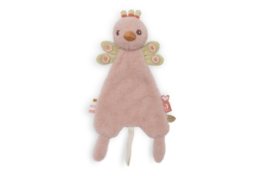 [592403] Jollein | Fopspeendoekje Peacock Pavie Roze