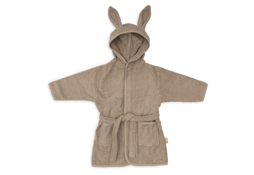 [592437] Jollein | Badjas Milky Coffee Badstof Bruin 1-2Y