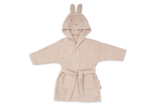 [592442] Jollein | Badjas Miffy Silk Rose Badstof Roze 1-2Y