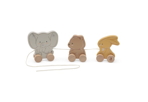 [592503] Jollein | Trekfiguur Jollies Hout