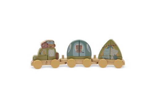 [592505] Jollein | Blokken Jollies Camping Blokkentrein Hout