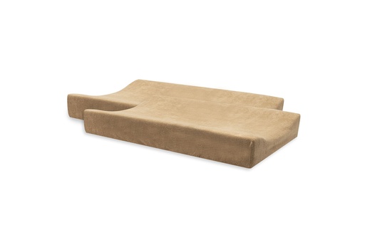 [592531] Jollein | Waskussenhoes Hazel Badstof Bruin 50x70cm 2-pack