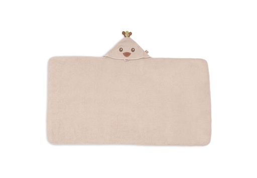 [592602] Jollein | Badcape Peacock Pavie Badstof Roze 70x130cm 