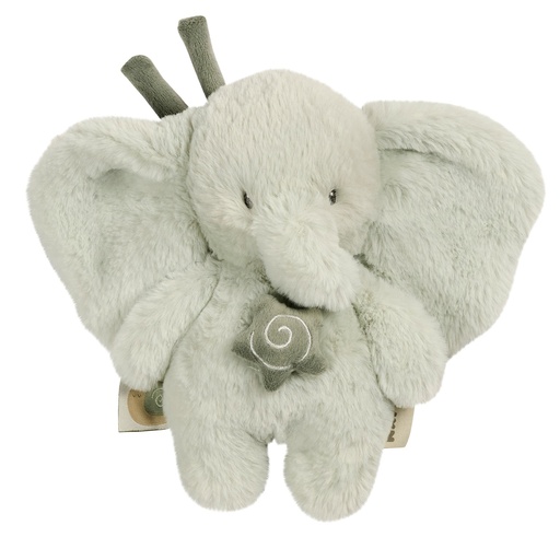 [592695] Nattou | Muziektrekker Loulou Mini Olifant Lindegroen +0m