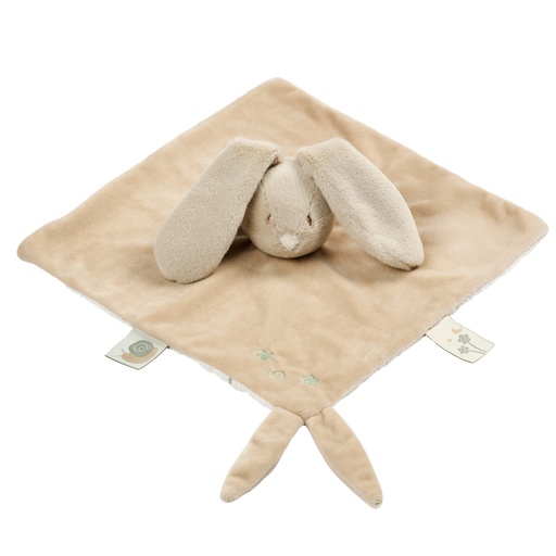 [592705] Nattou | Knuffeldoek Loulou Konijn Karamel +0m