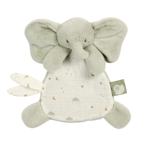 [592708] Nattou | Knuffeldoek Loulou Mini Olifant Ecru