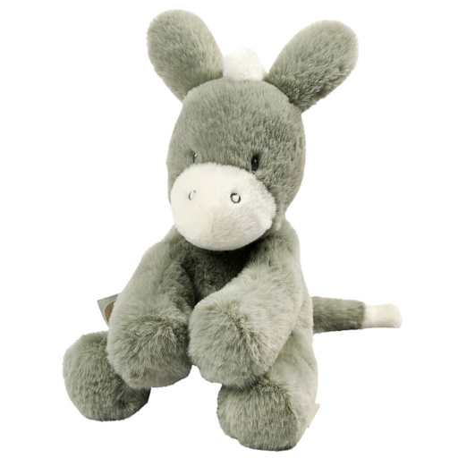 [592716] Nattou | Pluche Knuffel Loulou Ezel Donkergroen