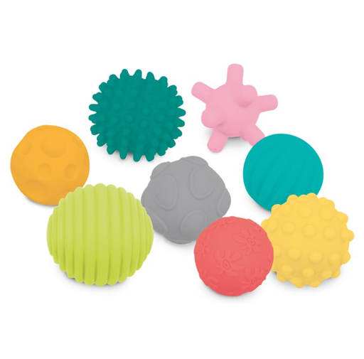 [593033] Ludi | Bal Sensorische Ballen Set +6m Ø 8-10cm 8-pack