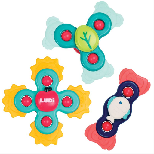 [593037] Ludi | Activiteitenspeelgoed Baby Spinner +10m 3-delig