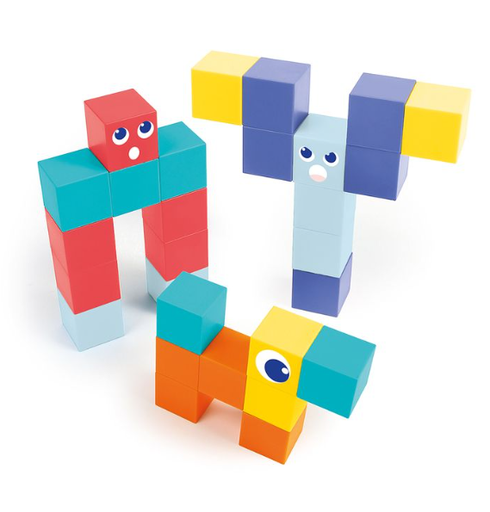 [593064] Ludi | Magnetische Blokken Kubus 28-delig