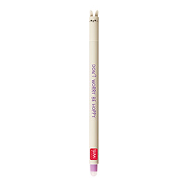 [593230] Legami | Balpen Bunny Uitwisbare Pen Paarse Inkt
