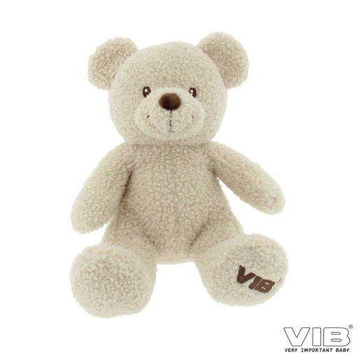 [593554] VIB | Pluche Knuffel Beer Zittend Beige 35cm