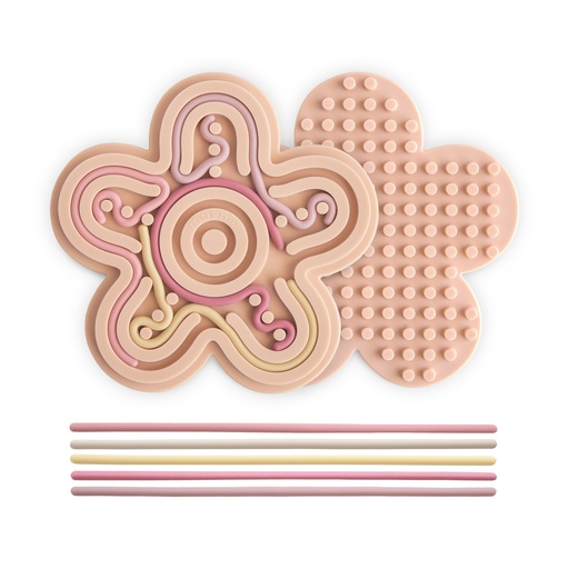 [594397] Mushie | Interactief Speelgoed Silicone Sensory Toys Pastel