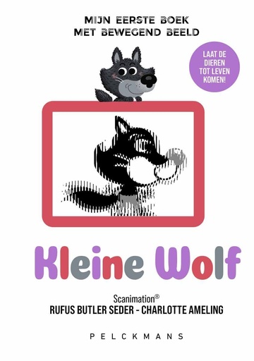 [595040] Pelckmans | Boek "Kleine wolf" 0-2Y- Rufus Butler Seder