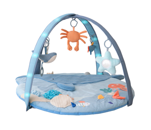 [596224] Bo Jungle | Speeltapijt met Speelboog 'Little Whale Bay' Musical & Light Play Gym 