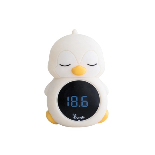 [596322] Bo Jungle | Kamer-/Badthermometer Pinguin 3-in-1 Bad-/Slaapkamerthermometer/Nachtlampje