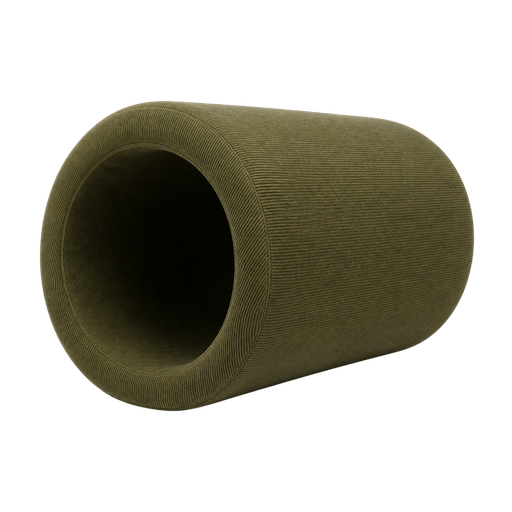 [596397] Sense2Play | Kruiprol Avonturen Foam Tunnel Corduroy Green +12m 