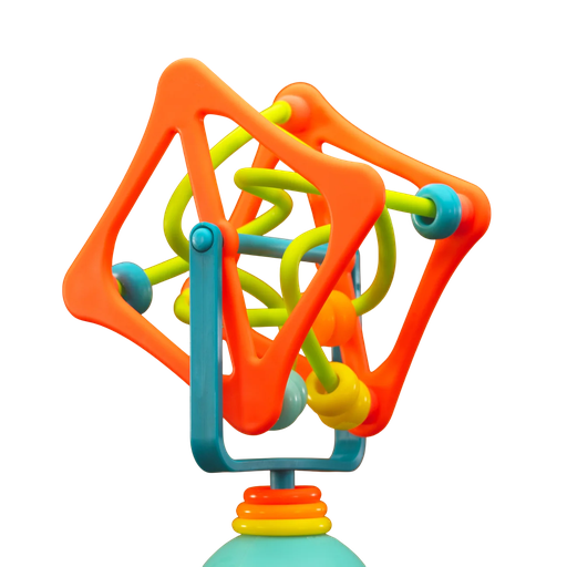 [596460] Sassy | Speelgoed vr Eetstoel Spinning Cube Tray Toy