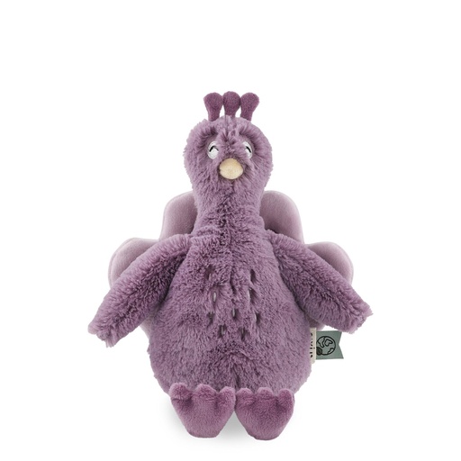 [596924] Trixie | Pluche Knuffel Mrs Peacock Paars 9x8x18cm