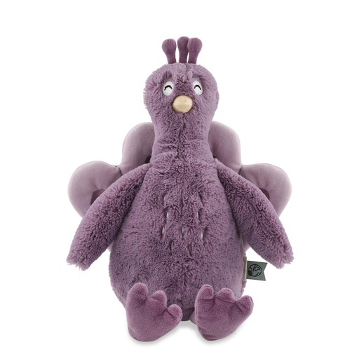 [596937] Trixie | Pluche Knuffel Mrs Peacock Paars 12x11x25cm 