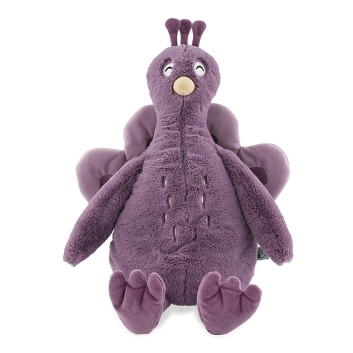[596942] Trixie | Pluche Knuffel Mrs Peacock Paars 20x14x35cm    