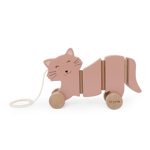 [596957] Trixie | Trekfiguur Mrs Cat Wiggle Roze 25x6x15cm