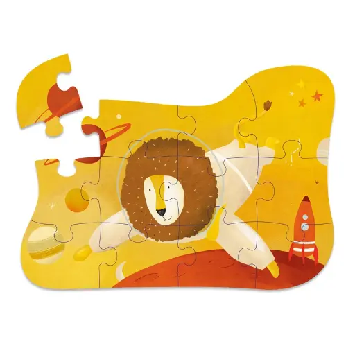 [596976] Trixie | Puzzel Astronaut Mr Lion 12-delig +3Y