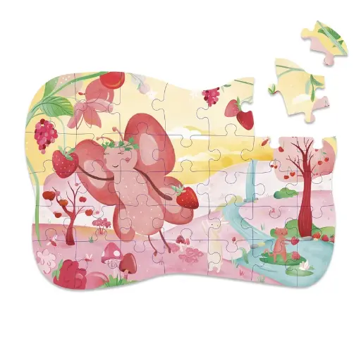 [596978] Trixie | Puzzel Fruitfee Mrs Butterfly 35-delig +3Y