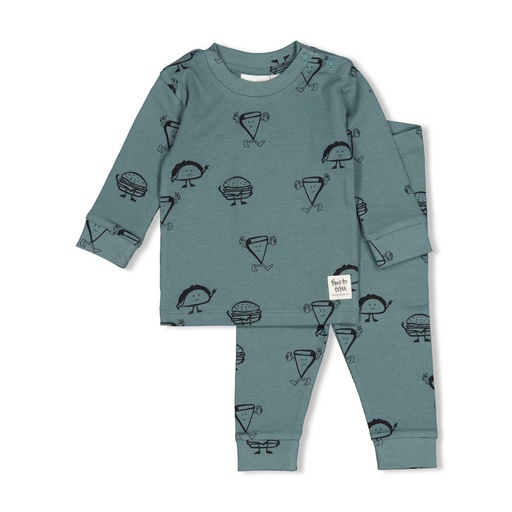 Feetje | Pyjama Jack Snack Premium Sleepwear Petrol