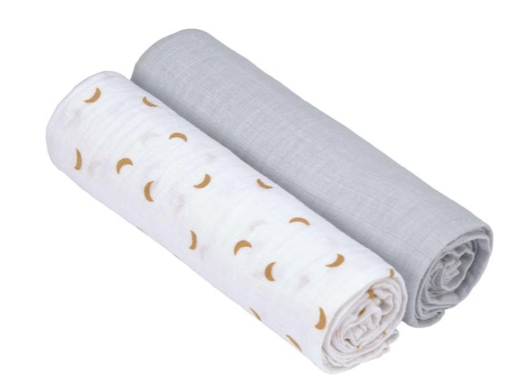[391663] TETRA DOEK, 120x120cm, XL, Adventure tractor , Swaddle & Burp Blanket XL, deken/wikkeldeken, 2 stuk(s)