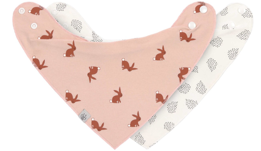 [425114] SPUUGDOEKJE, Little Forest Rabbit, jersey, kan ook gebruikt worden als bandana, 2 stuk(s), Cowl-Neck, 2021