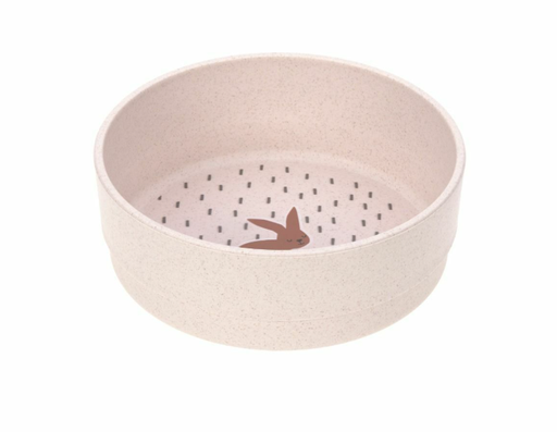 [425120] KOM, Bowl, Little Forest Rabbit, rond, all over streepjesprint/print konijn, PP/Cellulose, 1 stuk(s), 2021