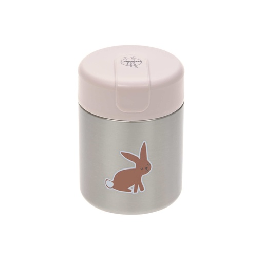 [425126] THERMOSFLES, Food Jar, Little Forest Rabbit, uni/print konijn, 8u warm, H12.5cm, dia 8.8cm, 315ml, 2021