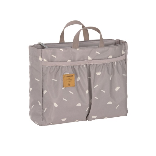 [425189] ORGANISER VR VERZORGINGSTAS, Blocks taupe, Multitalent Organizer, Cotton Essential Bag/Statement Shopper, 2021